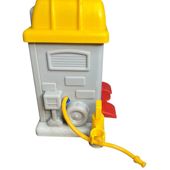 Vintage Fisher-Price Little People Car Wash Garage Town Service 2002 + 2 Figures - Picture 2 of 7